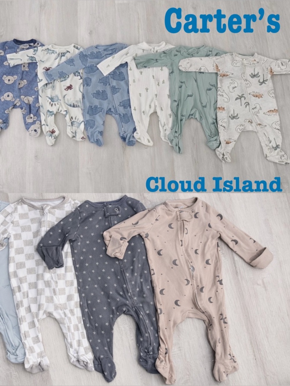 Baby Sleepers Bundle 0-3M